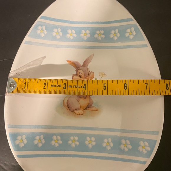 Disney Store Ceramic Plate "Thumper" the Bunny from Bambi Collectable - Picture 4 of 5